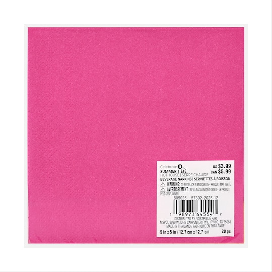 Hothouse Cabana Boy Beverage Napkins, 20ct. by Celebrate It™